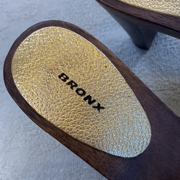 Vintage Bronx Wooden Heels - Picture 11 of 12